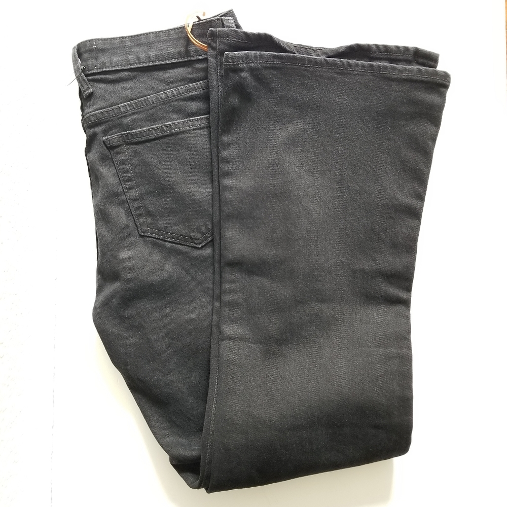 Slvrlake Crystal Bootcut Leg Jeans Size 28 Black - Picture 2 of 9